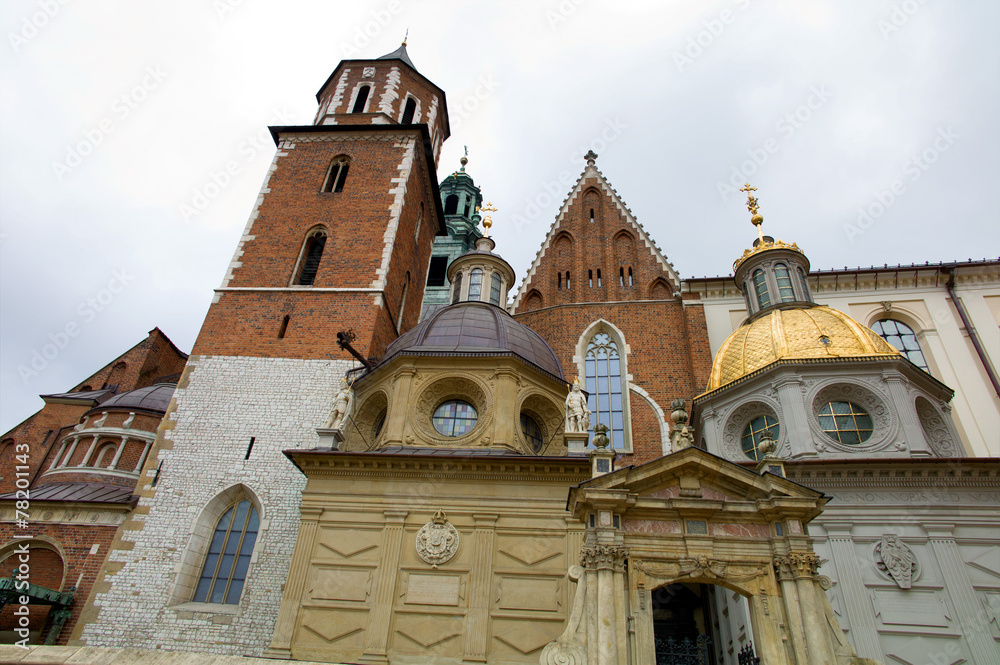 Fototapeta premium Polen, Krakau, Schloss
