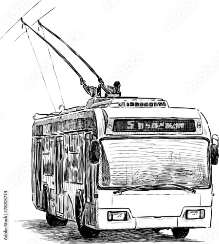 urban trolleybus