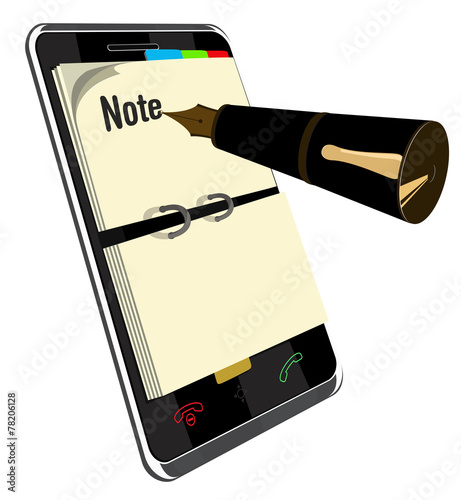 Note Programm for Smart Phone