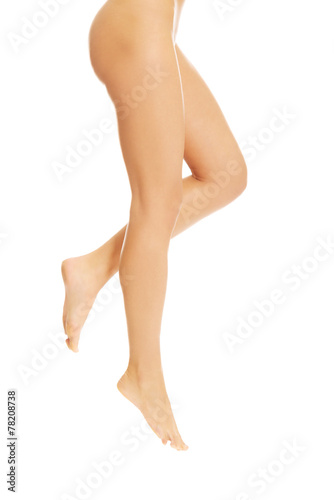 Beautiful long woman legs