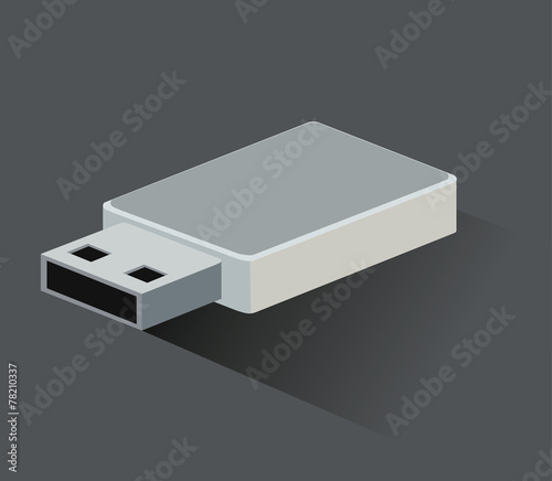 USB design , vector illustration.