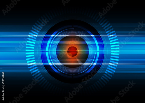 hitech eyeball background