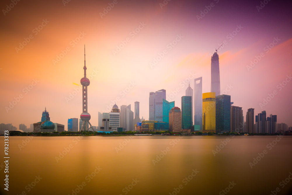 Shanghai, China Cityscape