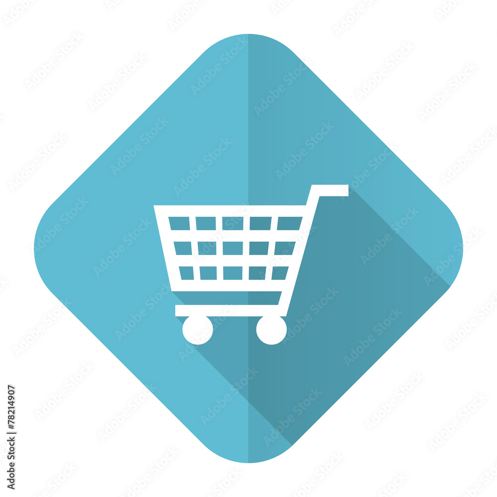 cart flat icon shop sign cart flat icon shop sign