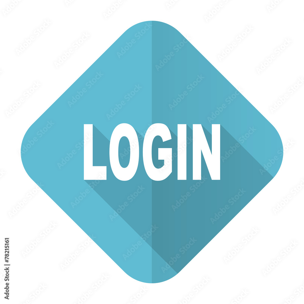 login flat icon