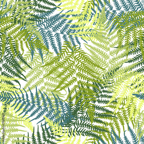 Fern seamless pattern