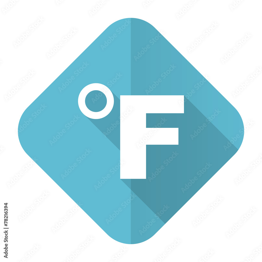 fahrenheit flat icon temperature unit sign fahrenheit flat icon temperature unit sign
