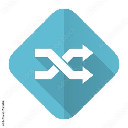aleatory flat icon