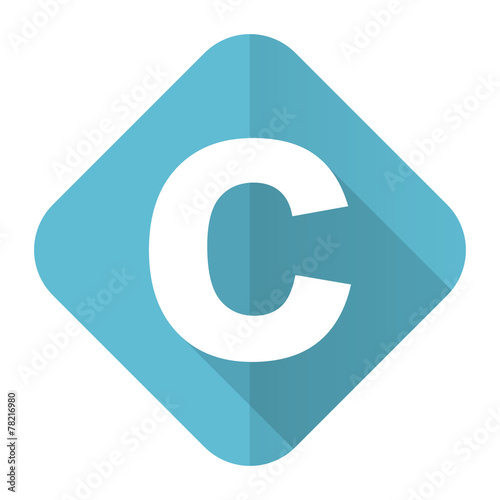 Free Download copyright flat icon - GFXLoad
