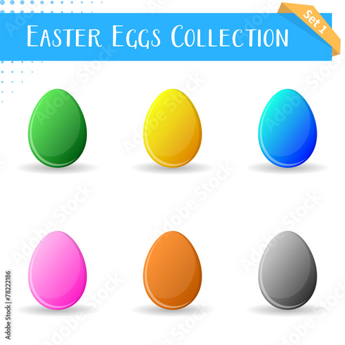 Easter eggs collection