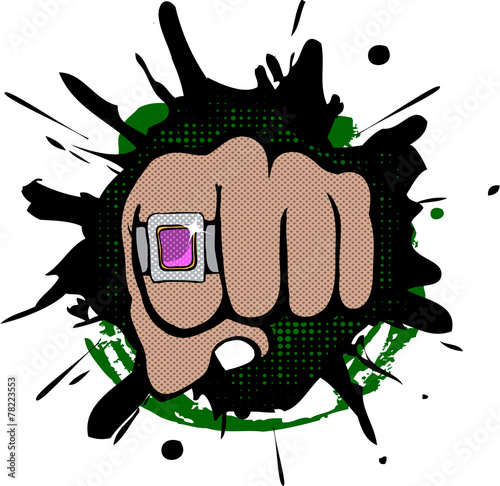 Hip Hop fist icon