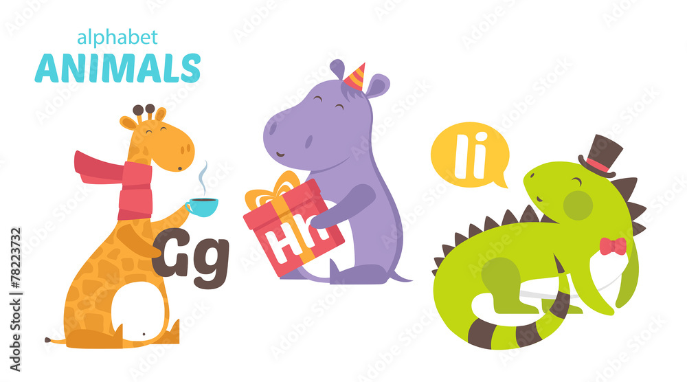 Animals Alphabet Animals Alphabet