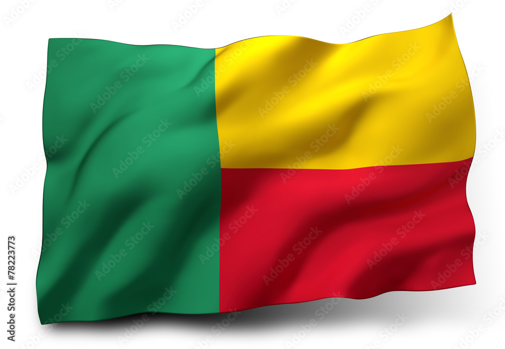flag of Benin flag of Benin