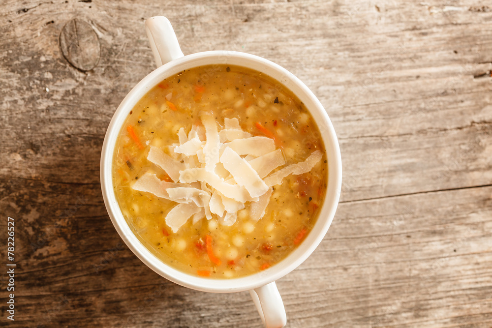 soup with lentil soup with lentil
