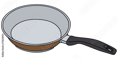 Hand drawing of a pan