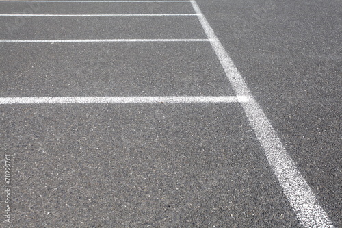 Empty Space in a car parking Lot © torsakarin