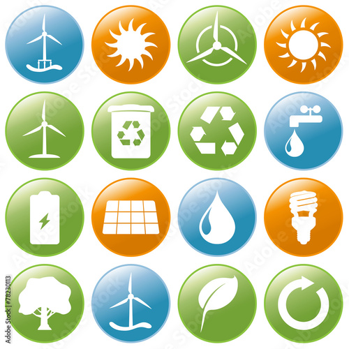 Iconset *** Renewable Energy - round color