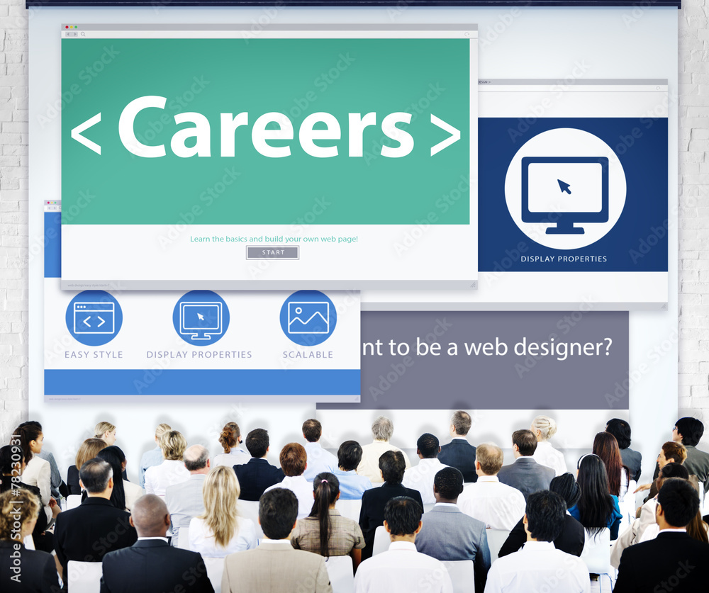 Business People Career Seminar Concept