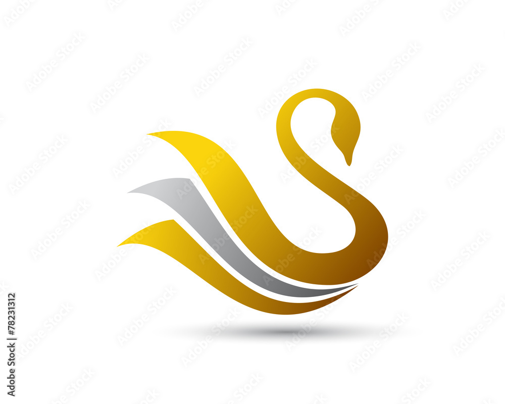 Obraz premium Swan Logo Image