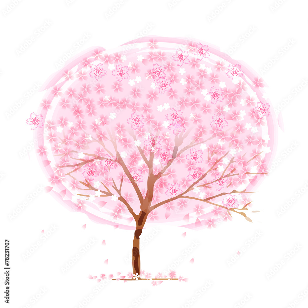 桜　花　木