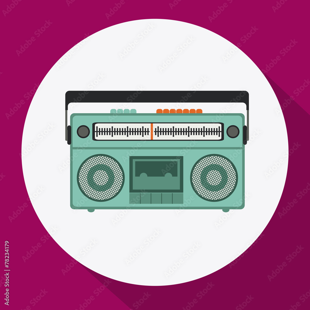 Music design, vector illustration. Music design, vector illustration.