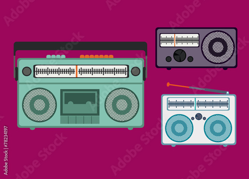 Music design, vector illustration.