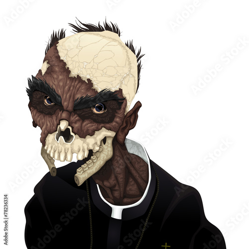 Zombie portrait