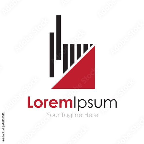 Beat the odds progress simple business icon logo