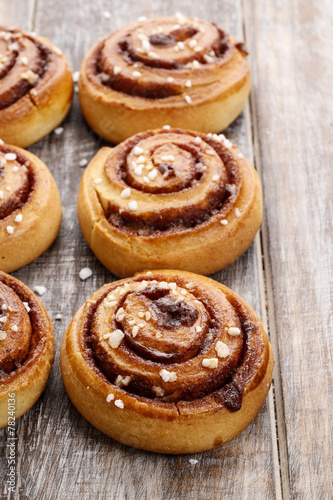 Kanelbulle - swedish cinnamon rolls photo