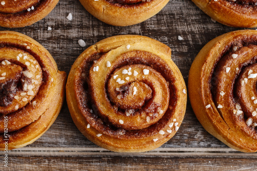 Kanelbulle - swedish cinnamon rolls photo