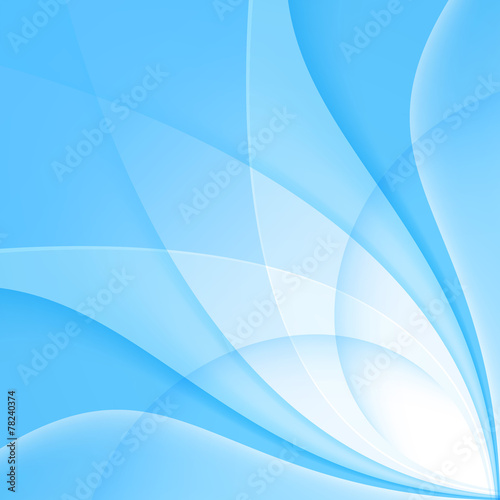 Abstract blue background. Vector Illustration