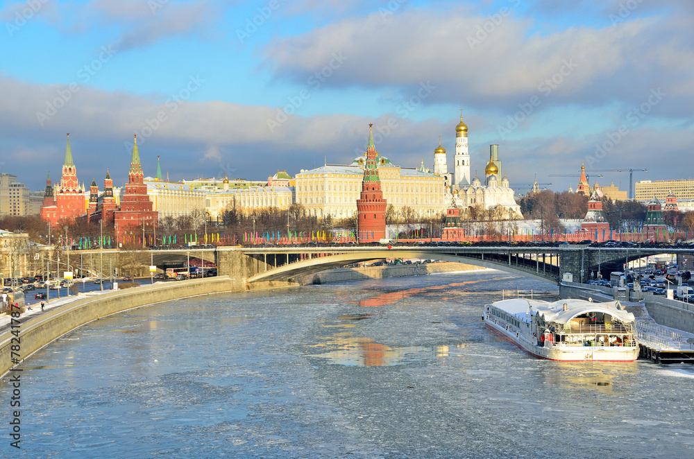 Московский Кремль зимой