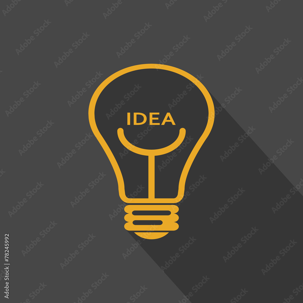 bulbs design over gray background vector illustration