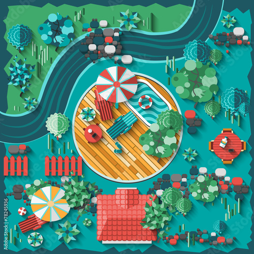 Landscape Design Composition