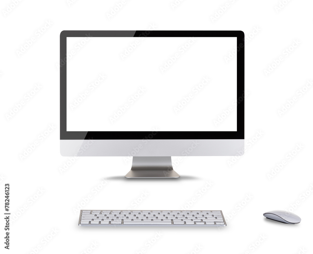 Modern computer display Modern computer display