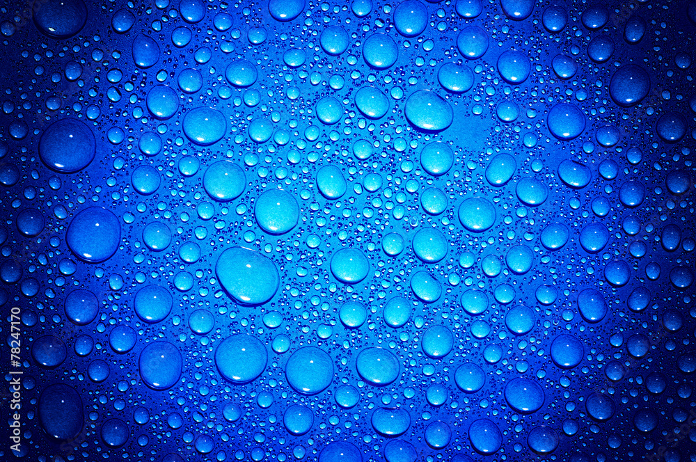 drops on glass
