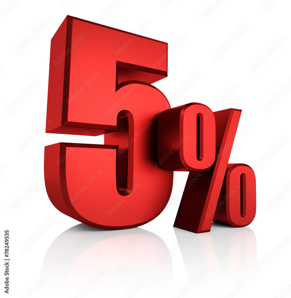 Red 5 Percent Red 5 Percent