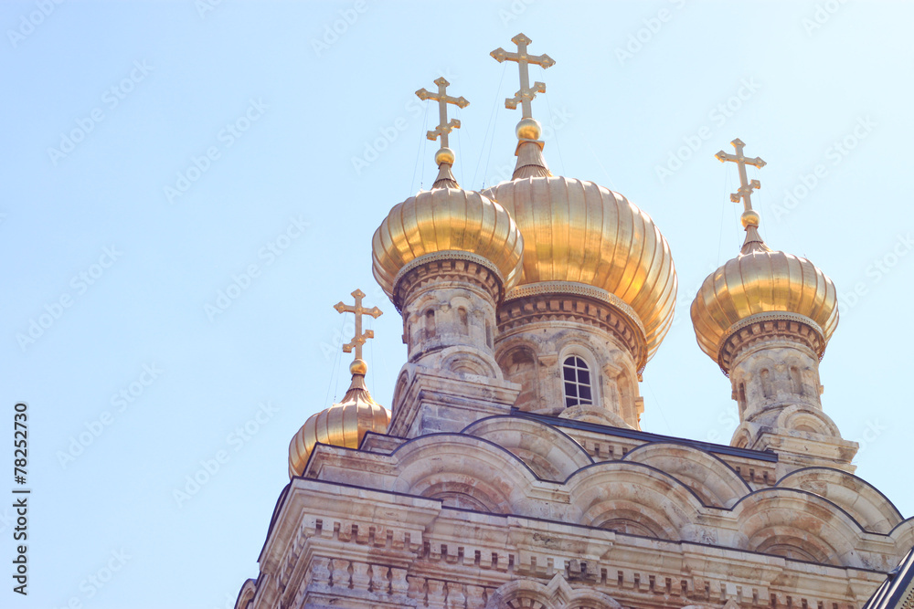 Obraz premium Russian Orthodox Church of St. Mary Magdalene