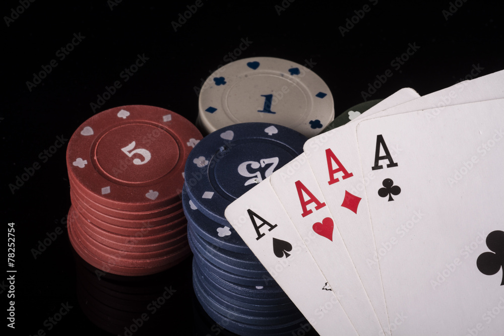 Obraz premium poker aces