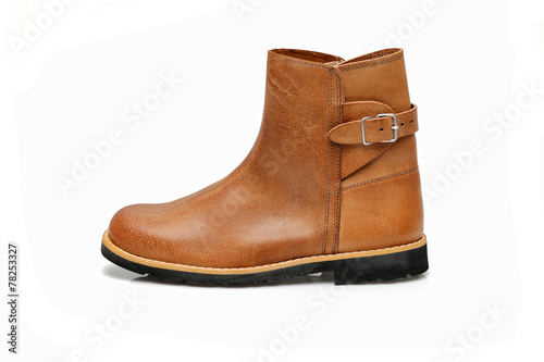 Boots Men Leather