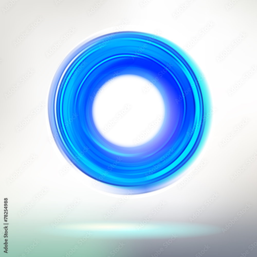 Blue technology ring Blue technology ring