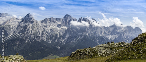 Summer mountains panorama, Dolomiti