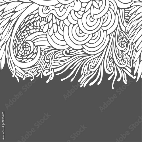 Seamless floral vector background