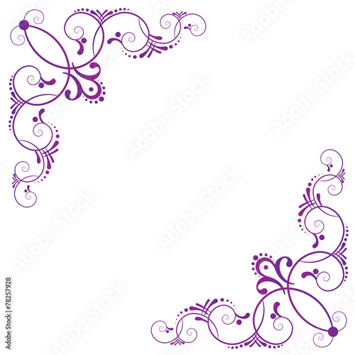 Florale Ornamente / Hintergrund