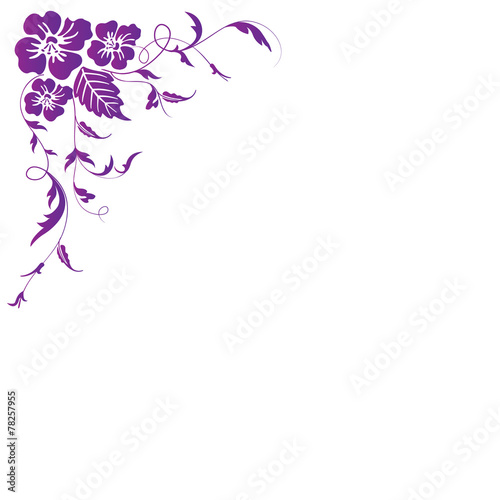 Florale Ornamente / Hintergrund