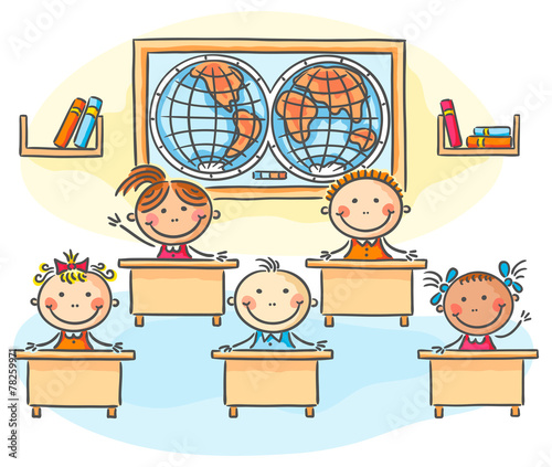 Kids in the classroom