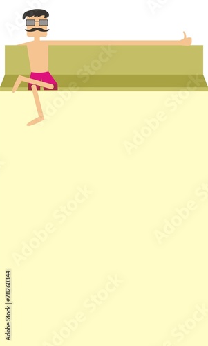 man background