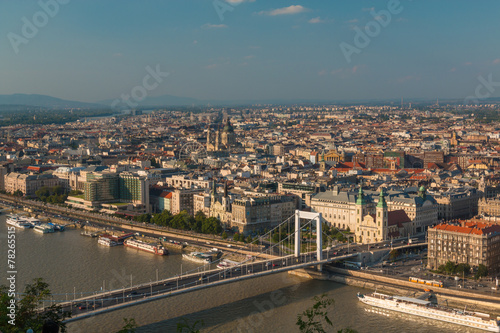 Nice View of Budapest in Hungary © pcalapre