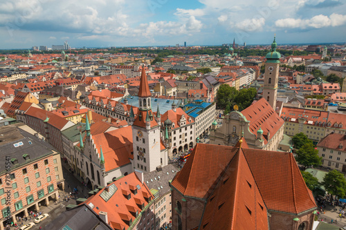 Old Town Munich in Germany