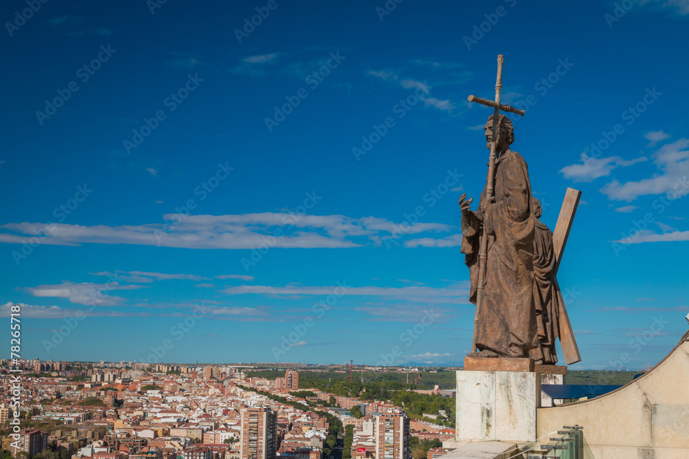 Fototapeta premium View of Madrid Spain